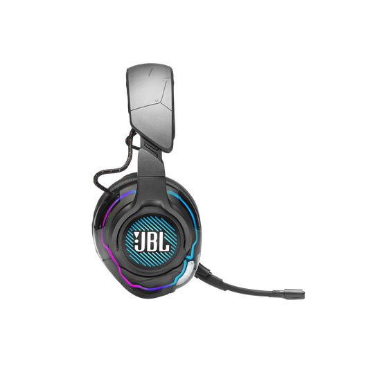 JBL Quantum ONE - Black - USB Wired Over-Ear Professional PC Gaming Headset with Head-Tracking Enhanced QuantumSPHERE 360 - Detailshot 5